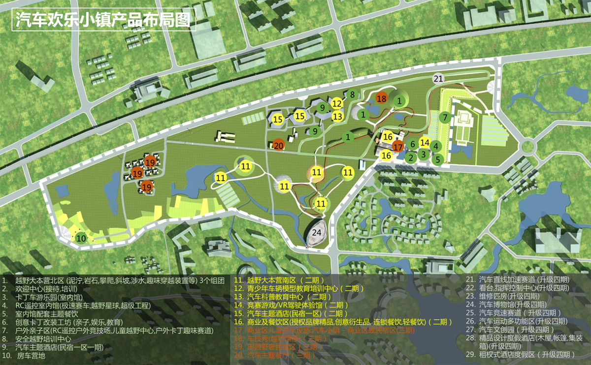 中国·江苏 扬州华侨城汽车欢乐小镇整体策划